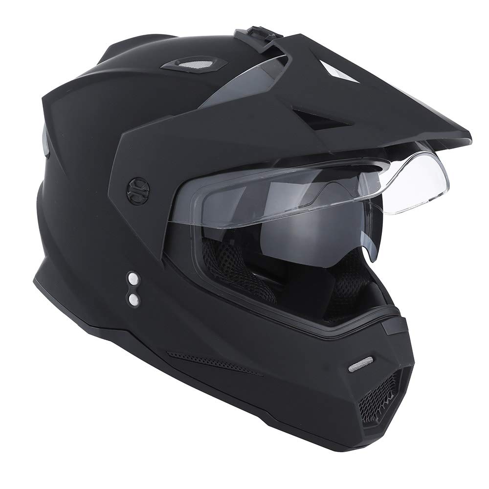 Dual Sport Motorcycle Full Face Helmet Dual Visor A199