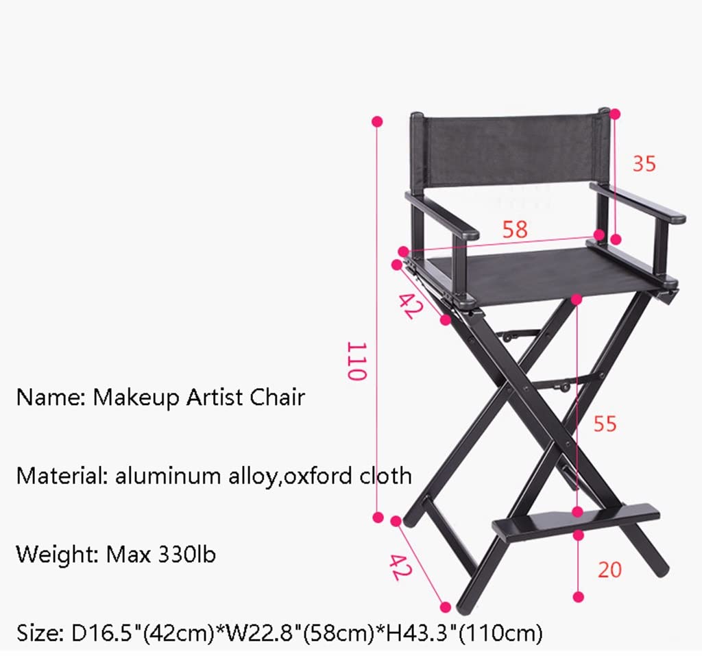 Portable Aluminum Folding Director's Chair N2279