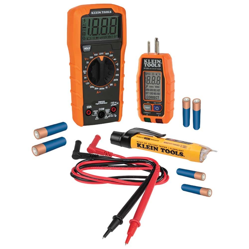 Digital Multimeter Electrical Test Kit with Voltage Tester A595136