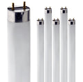 24 Inch T8 Fluorescent Tube Light Bulb 17W 2700K Warm White G13 Bi-Pin Base Pack of 6 V6245