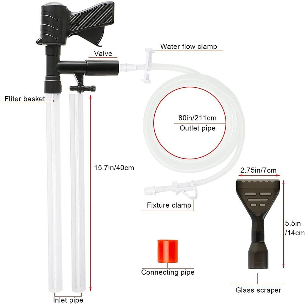 5 in 1 Aquarium Gravel Cleaner F689