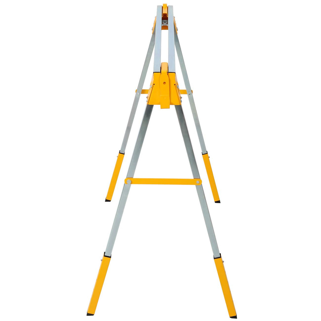 2 Pack Adjustable Height Folding Steel Sawhorse W711127