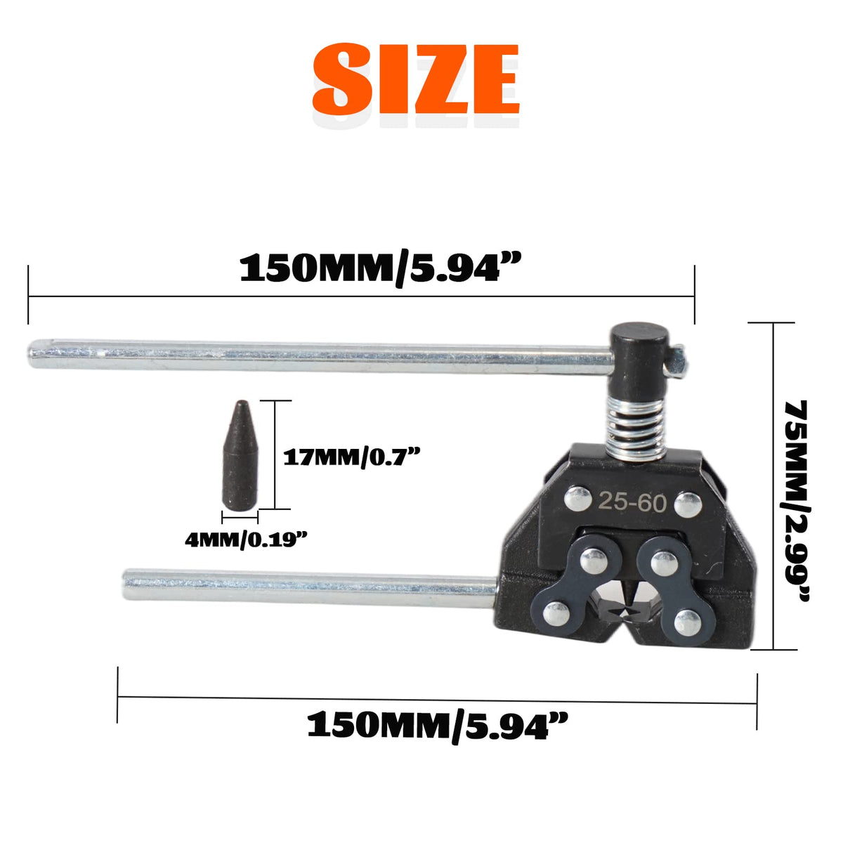 Roller Chain Breaker Cutter Tool A61776