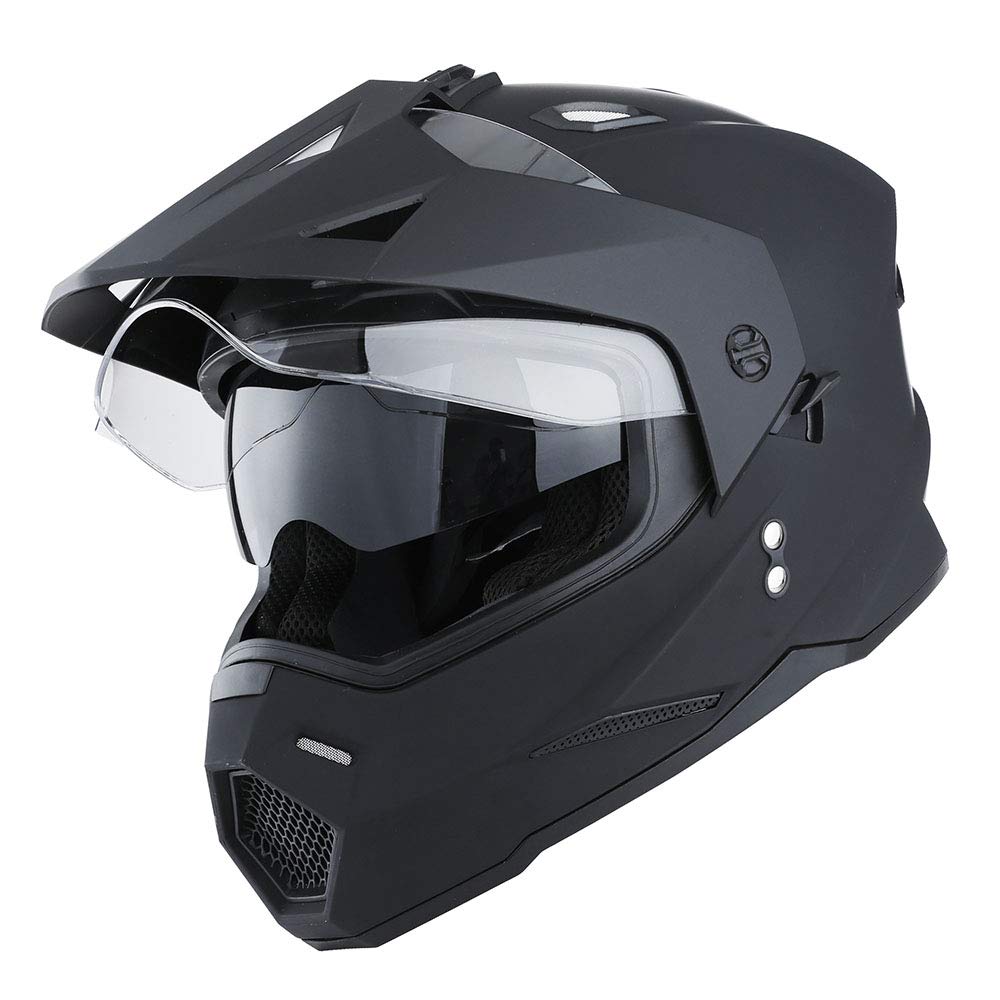 Dual Sport Motorcycle Full Face Helmet Dual Visor A199