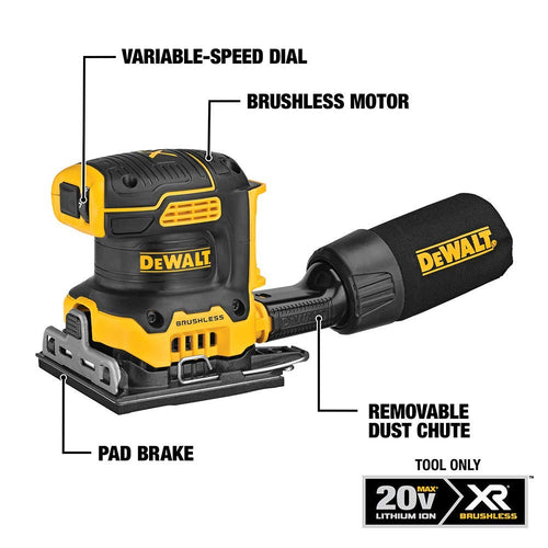 20V MAX Cordless Variable Speed 1/4 Sheet Sander P291488