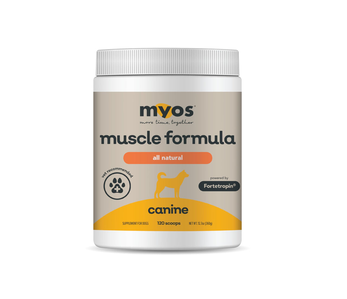 All-Natural Dog Muscle Formula 360g G21256