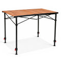 Large Adjustable Height Aluminum Camping Table L864