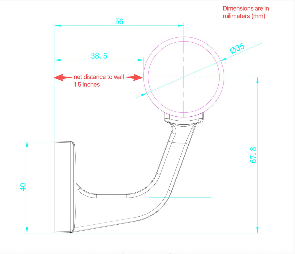 7 FT Matte Black Aluminum Handrail Set P3648