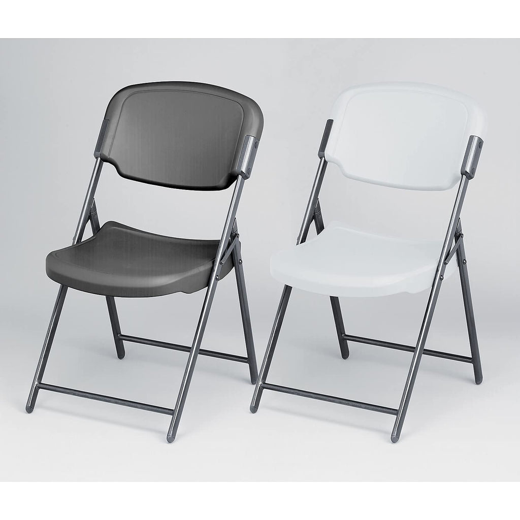 Charcoal Folding Chair with Steel Frame R900415