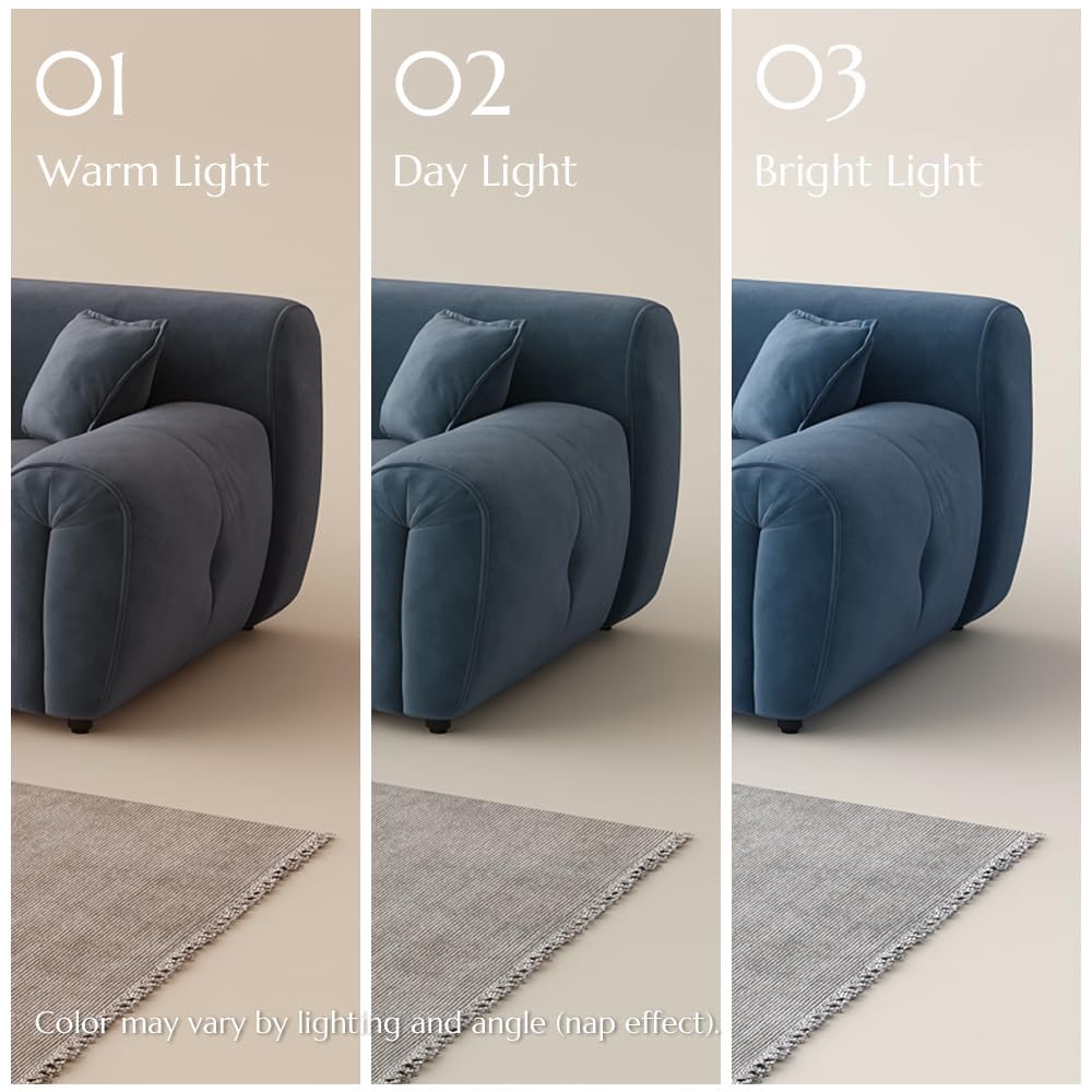 Oversized U-Shaped Sectional Sofa with Ottoman I84472