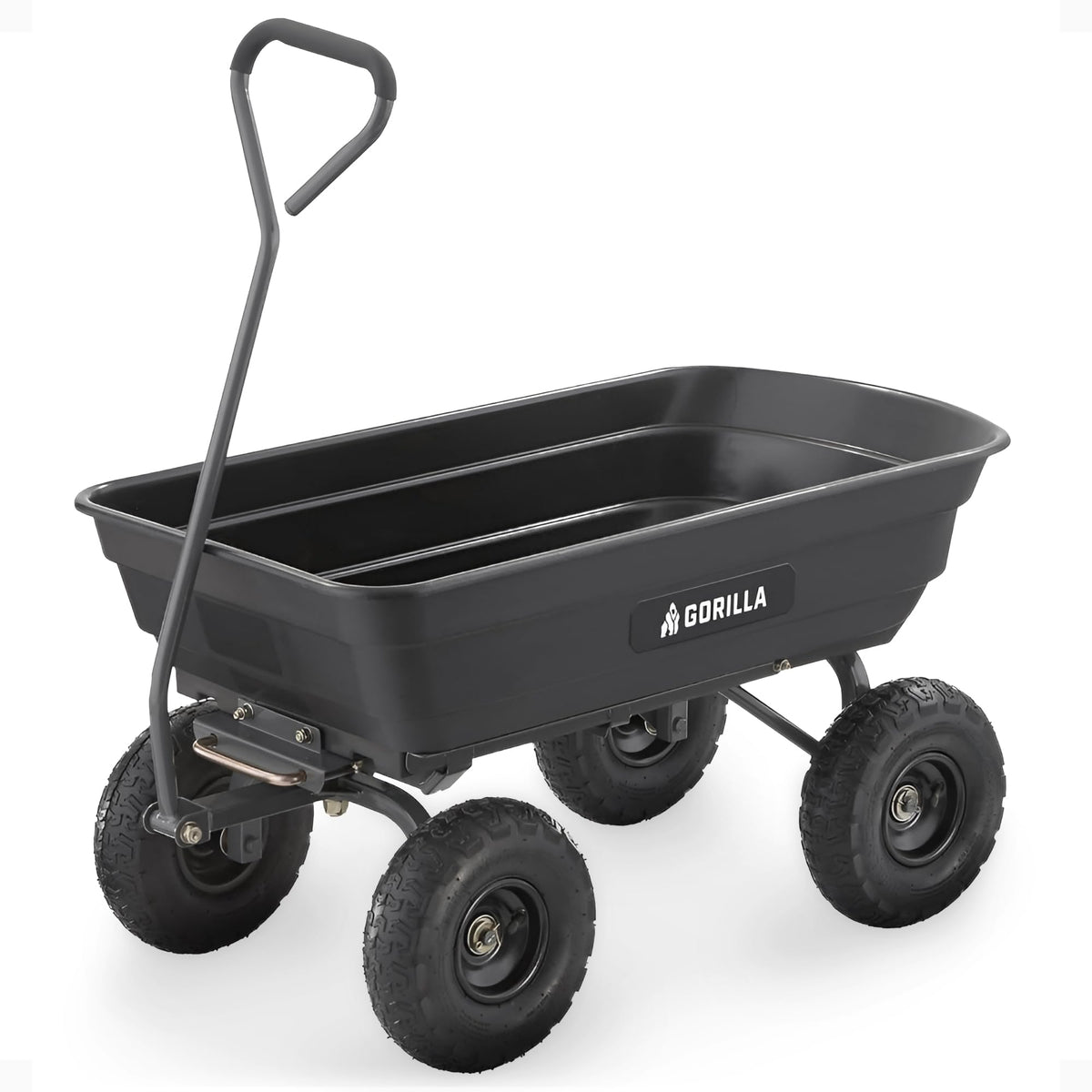 Poly Dump Cart 600 lb. Capacity 4 Cu ft E987125