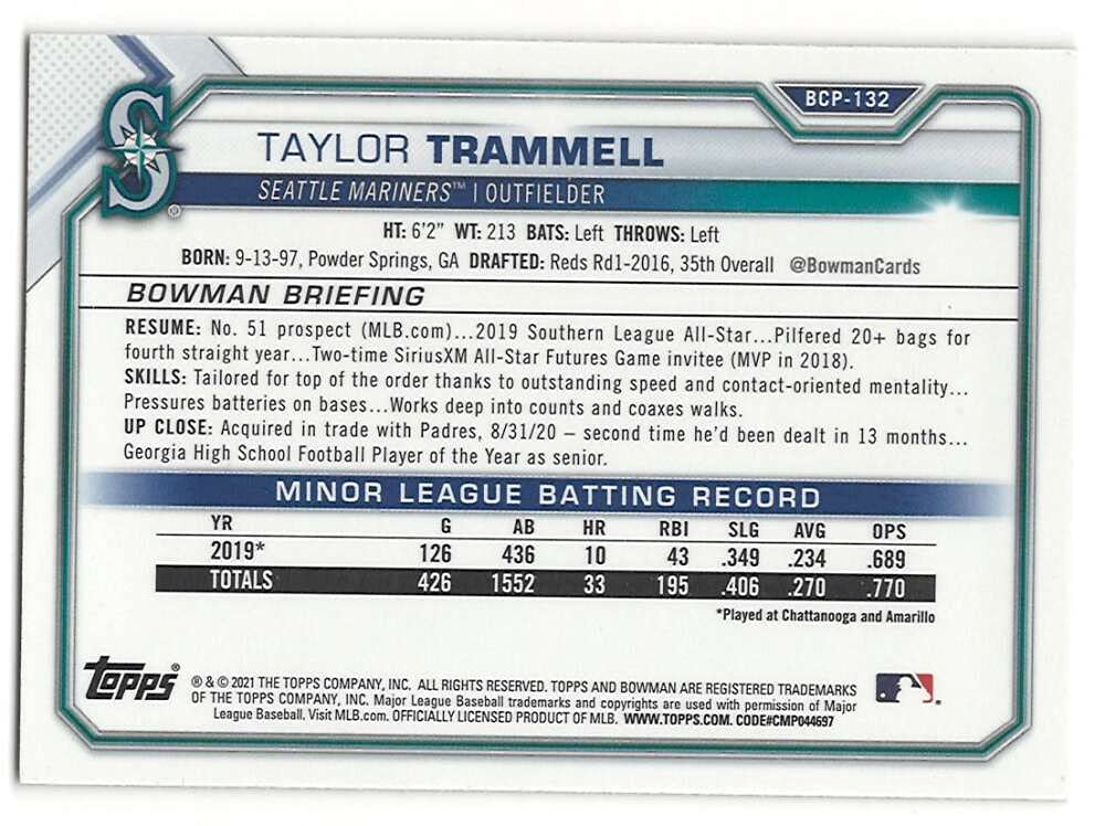 Baseball Card O621