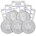 1 oz Canadian Maple Leaf Silver Coins Y5024