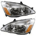 Headlight Set Left Right Clear Lens O8692