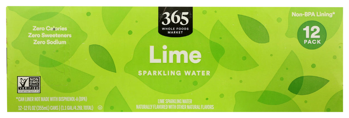 Lime Sparkling Water 12 Fl Oz B21072