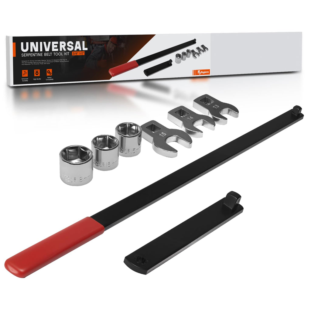 Universal Serpentine Belt Tool Kit, 8PCS K12913
