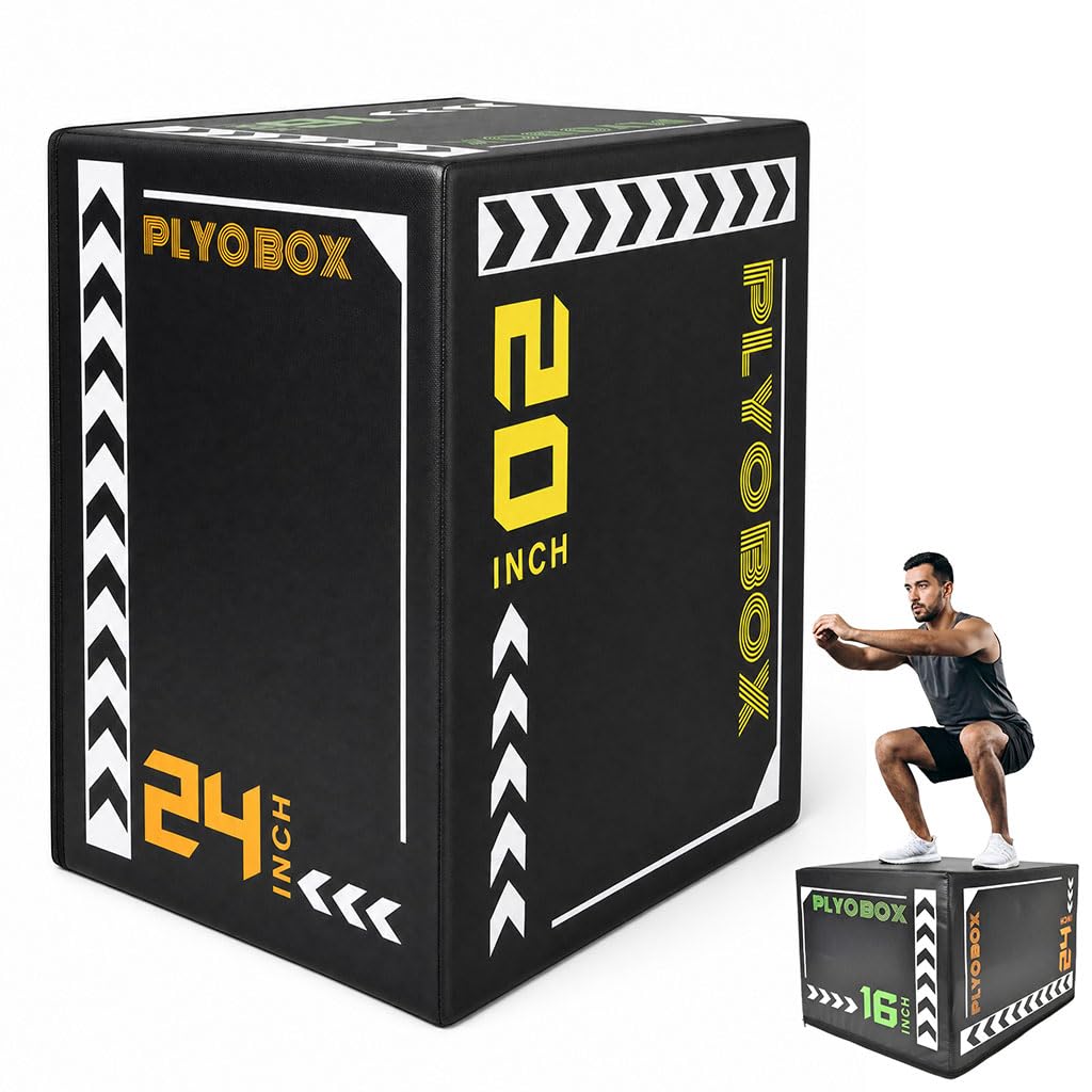 3-in-1 Plyometric Jump Box V257