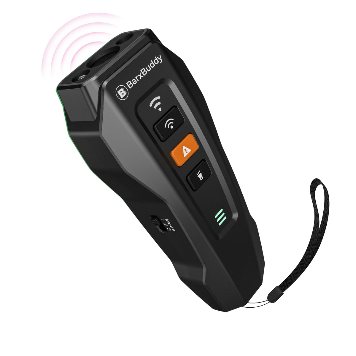 Long Range Ultrasonic Rechargeable Anti Bark Device for Dogs (Black) T42159