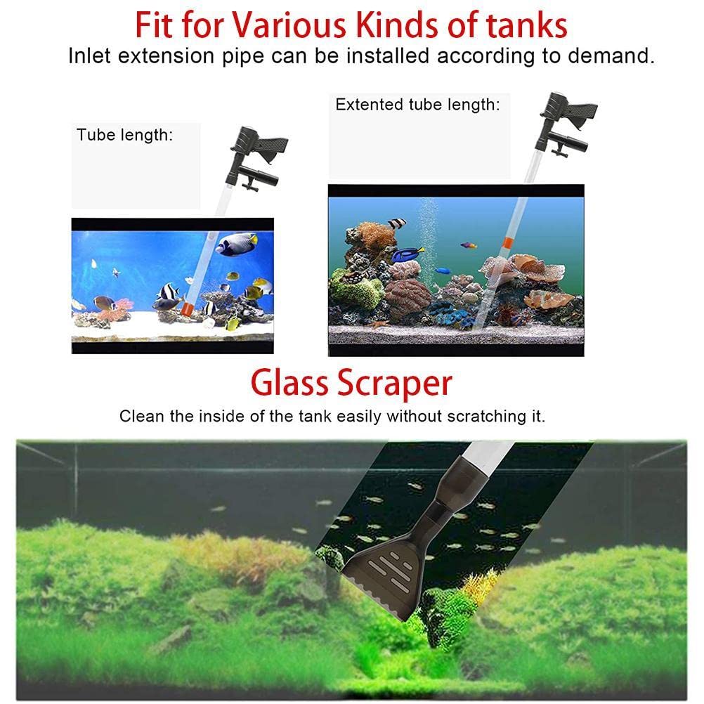 5 in 1 Aquarium Gravel Cleaner F689