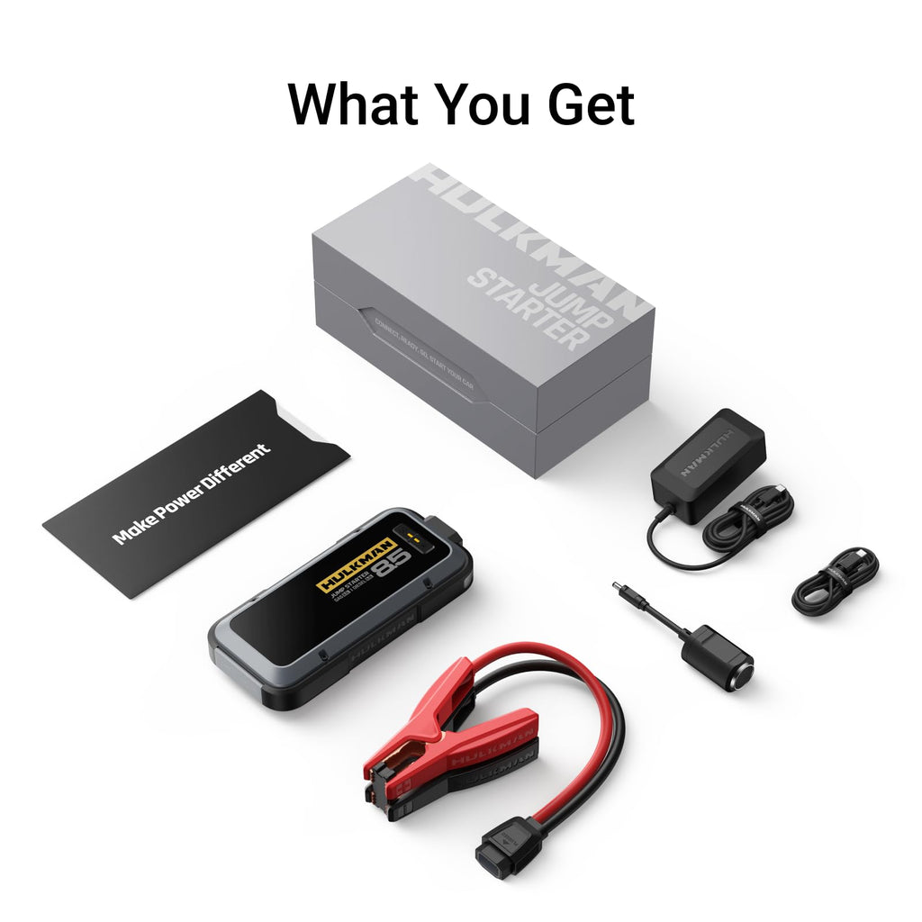 2000A Portable Jump Starter with LED Display E331347
