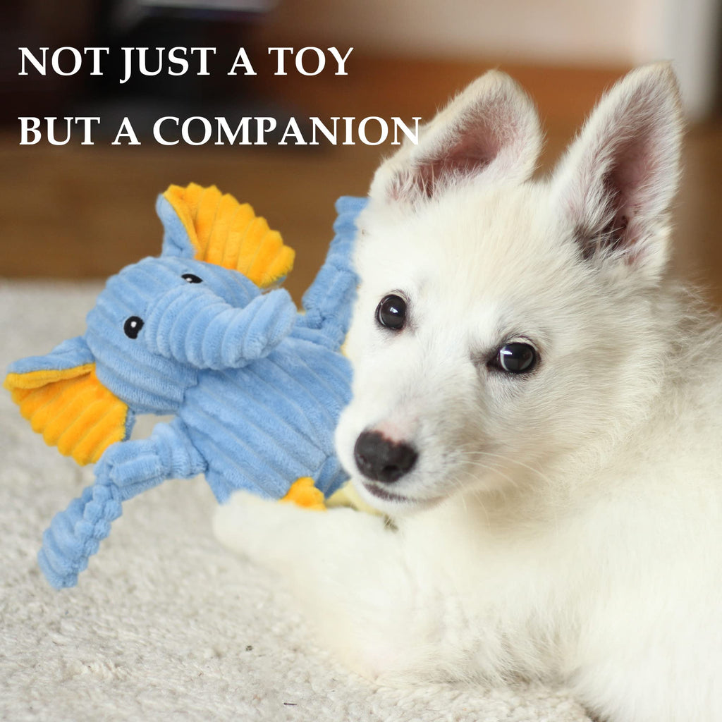 5 Pack Stuffed Squeaky Plush Dog Toys O4368