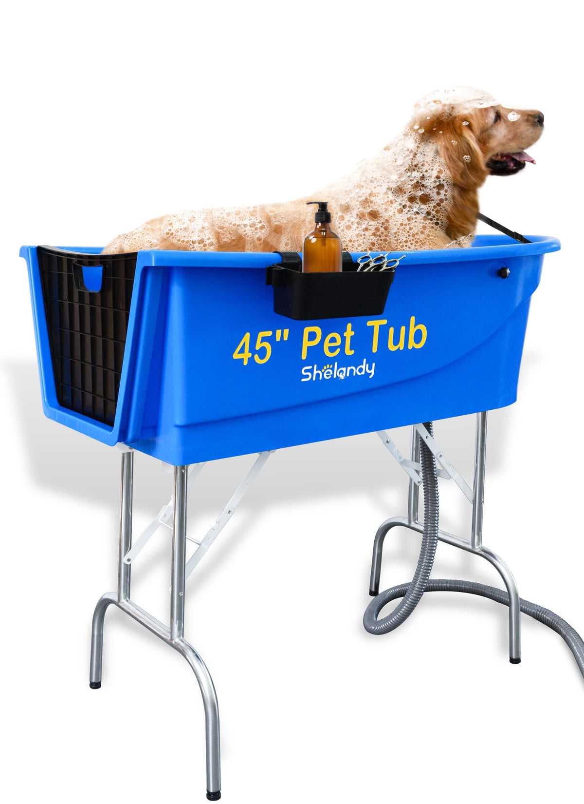 45" Pet Grooming Bathtub Dog Wash Station F52445