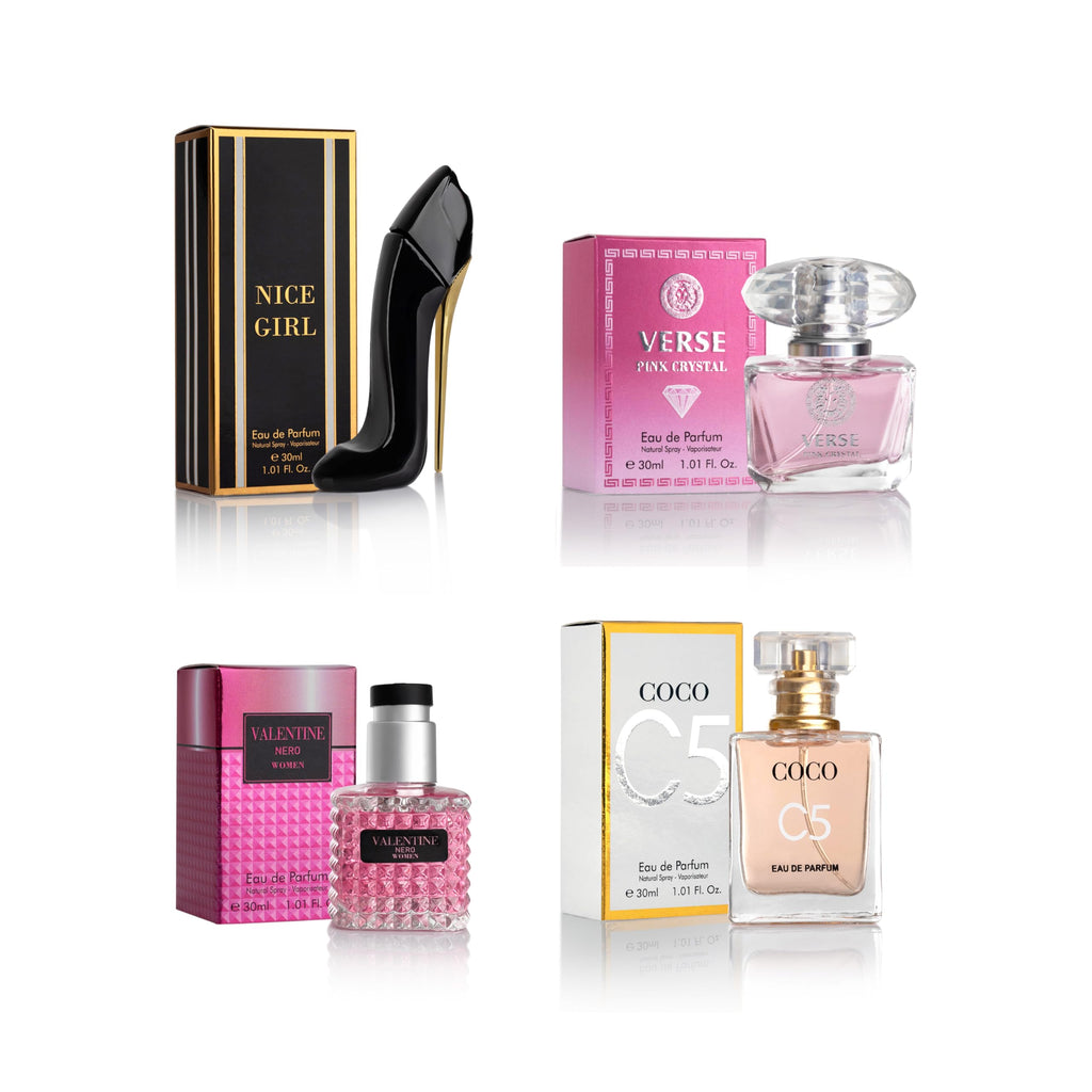 4 PC Mini Eau De Parfum Perfume Set L4028