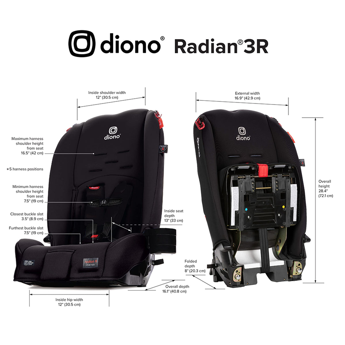 3-in-1 Convertible Car Seat O231040