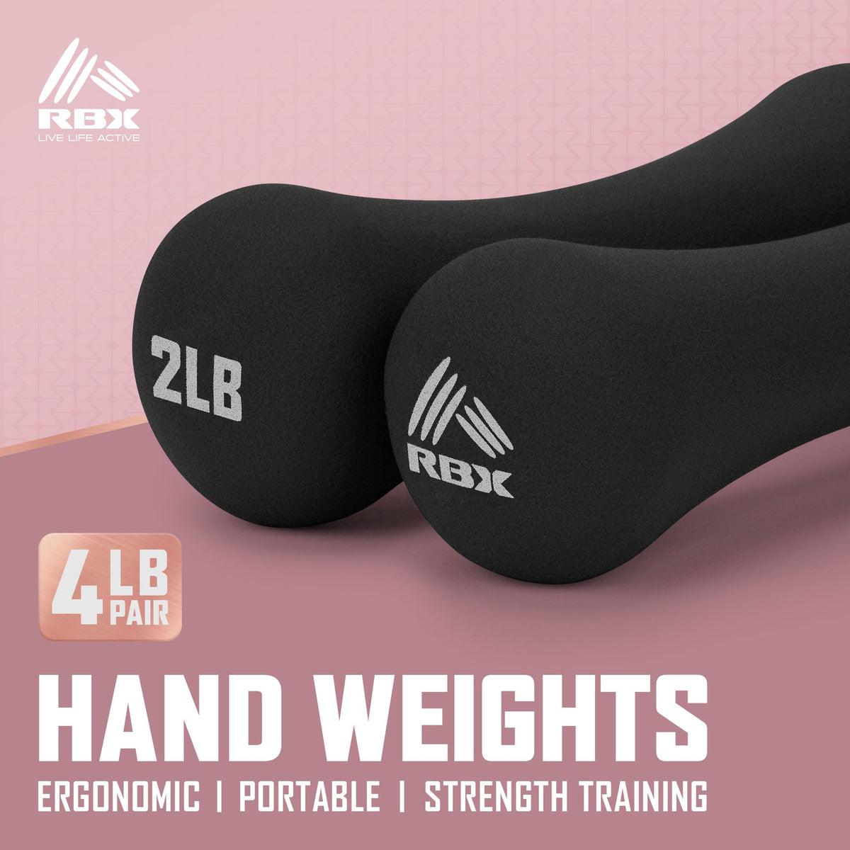 Neoprene Hand Weights W7964