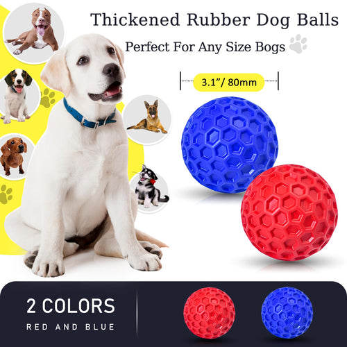 2 Pack Rubber Dog Chew Balls X9915