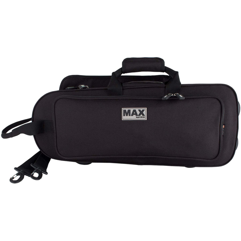 Black Trumpet Case with Sheet Music Pocket Y8980