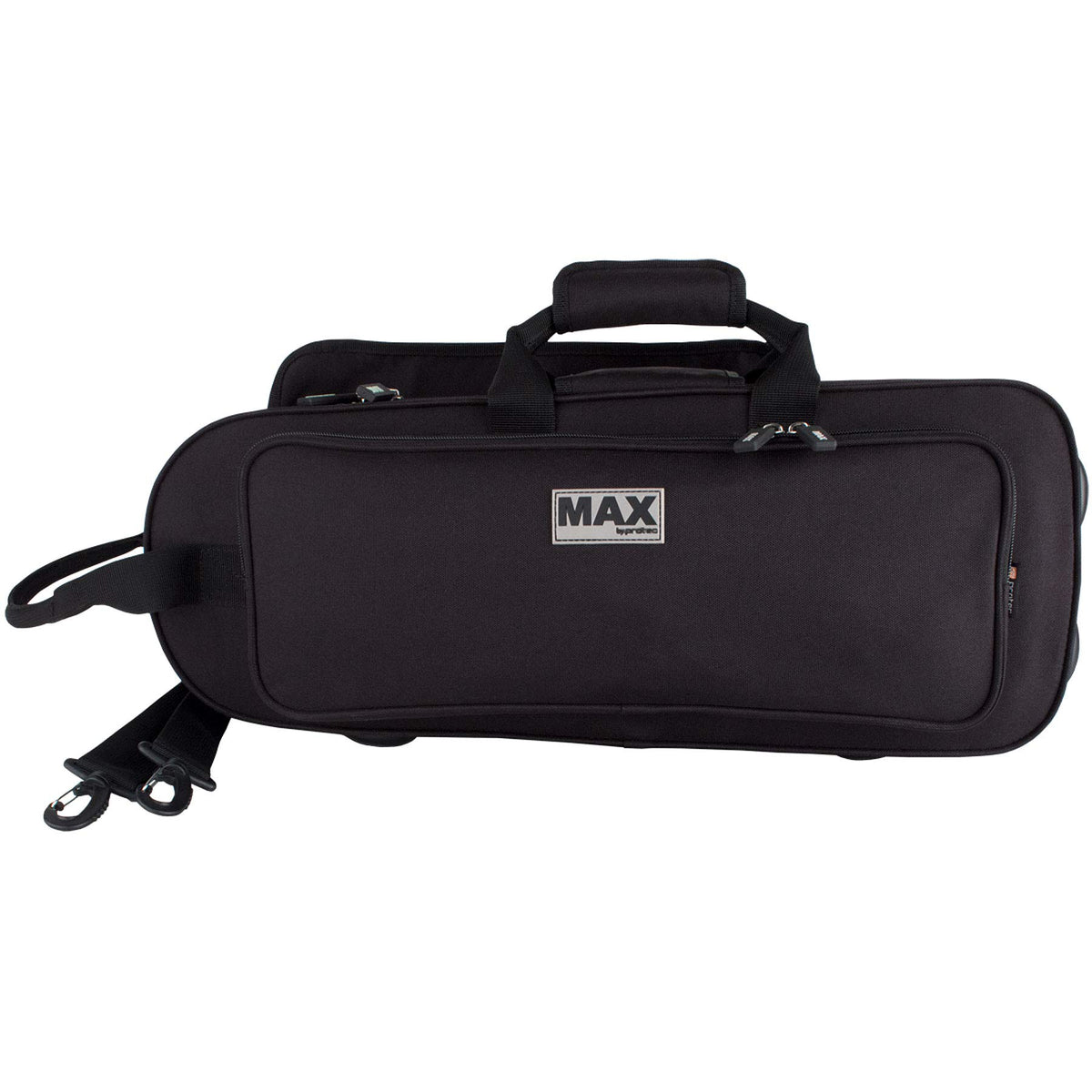 Black Trumpet Case with Sheet Music Pocket Y8980