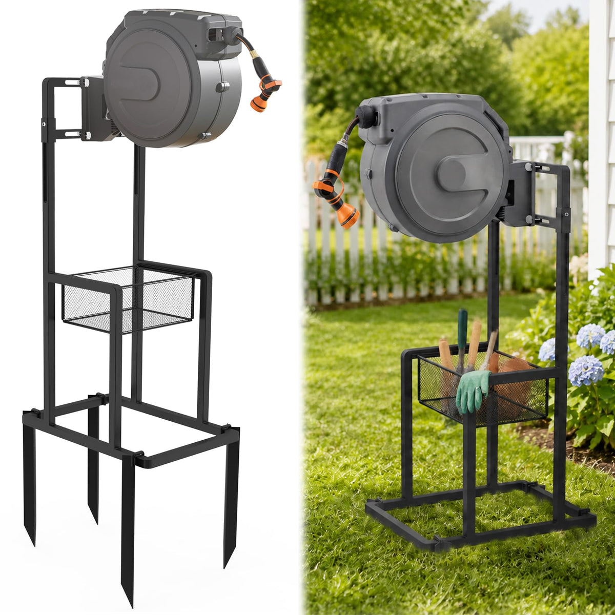 Retractable Hose Reel Stand/Mounting Post S361368