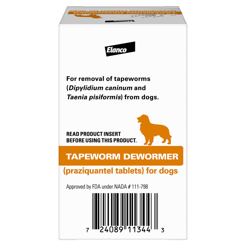 Praziquantel Tablets for Dogs 5 Count R9954