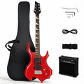 Red Electric Guitar Kit with Amplifier P691324