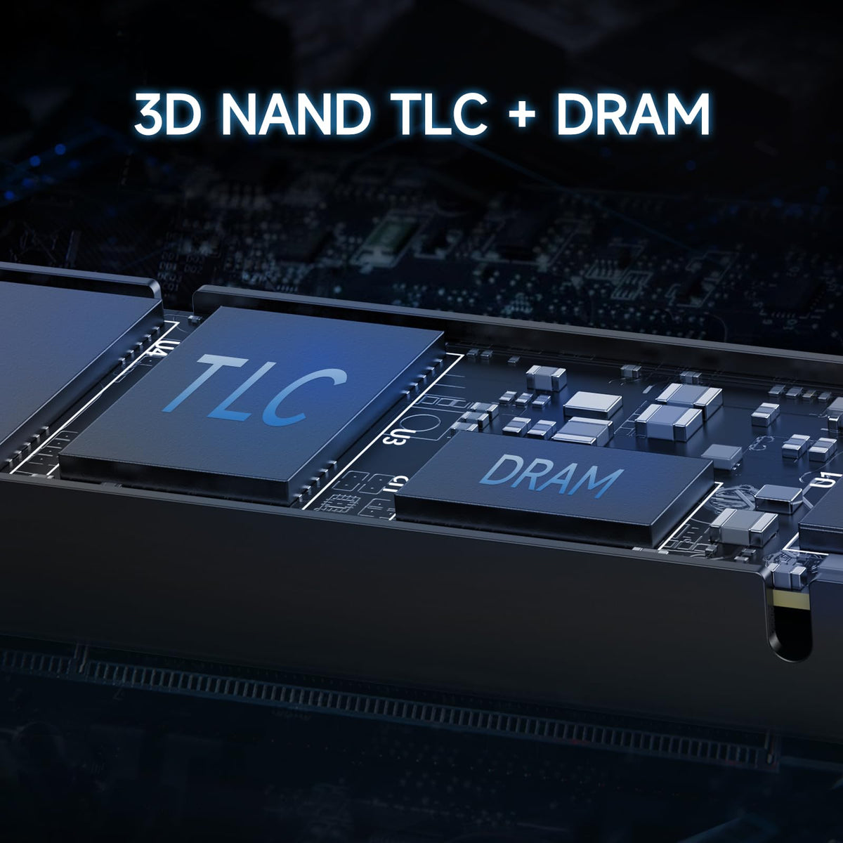 1TB NVMe M.2 SSD with Heatsink and DRAM W2533