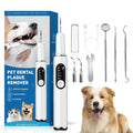 White Dog Teeth Cleaning Kit with LED Light C2925