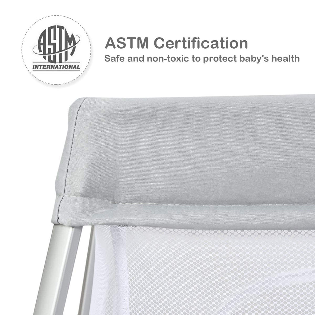 2 in 1 Portable Baby Playard with Mattress and Carry Bag V1195