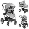 2-in-1 Convertible Bassinet Reclining Stroller K170639