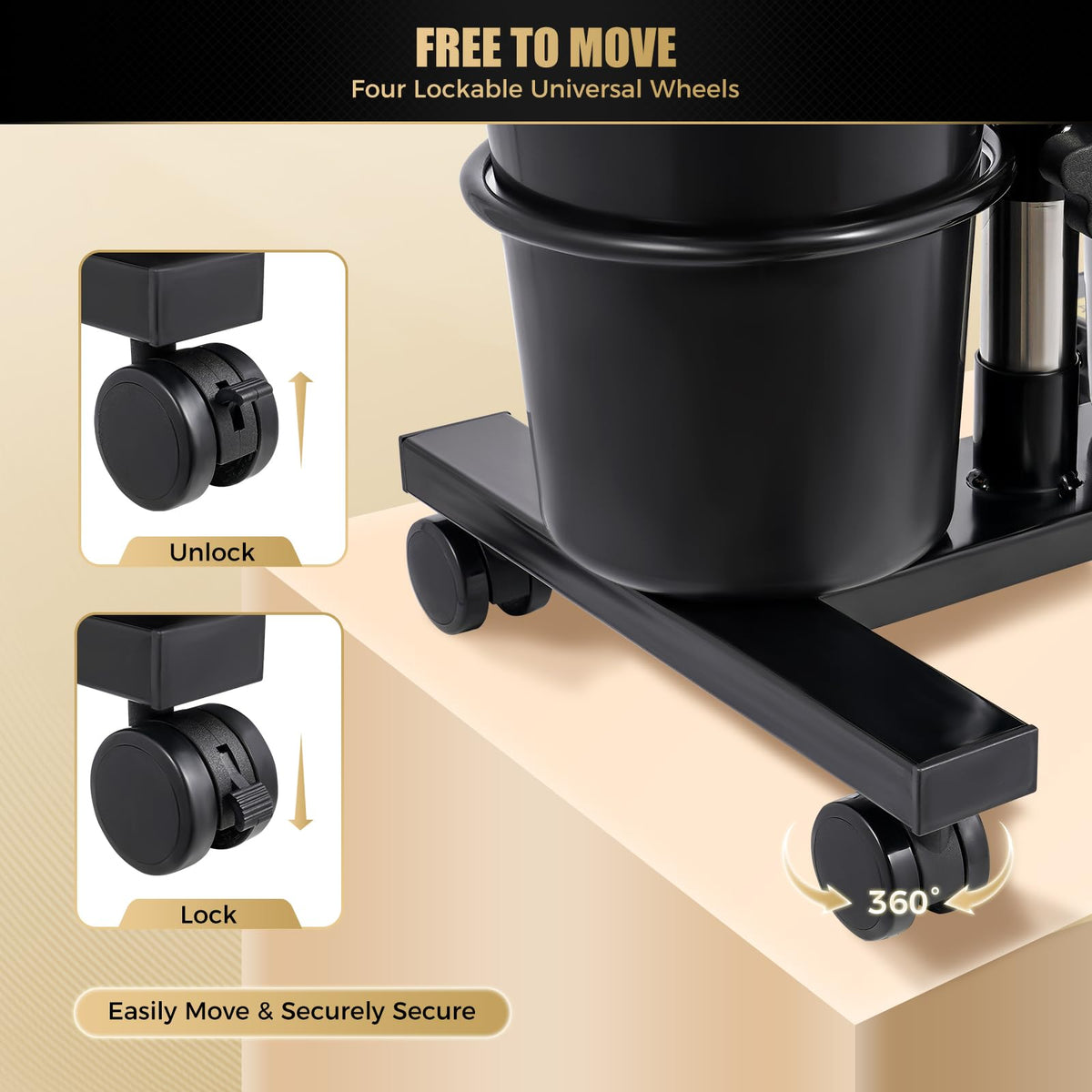 Portable Plastic Shampoo Unit with 2 Water Buckets O318