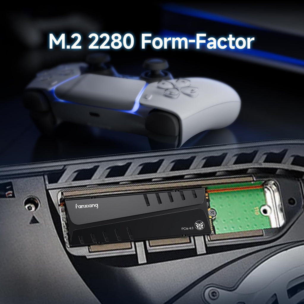 1TB NVMe M.2 SSD with Heatsink and DRAM W2533