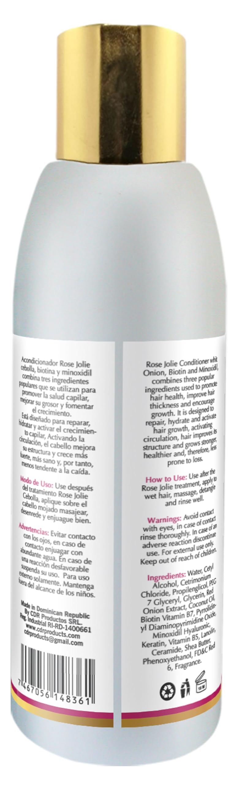 Leave-In Conditioner with Onion Extract & Biotin 10 oz G191791