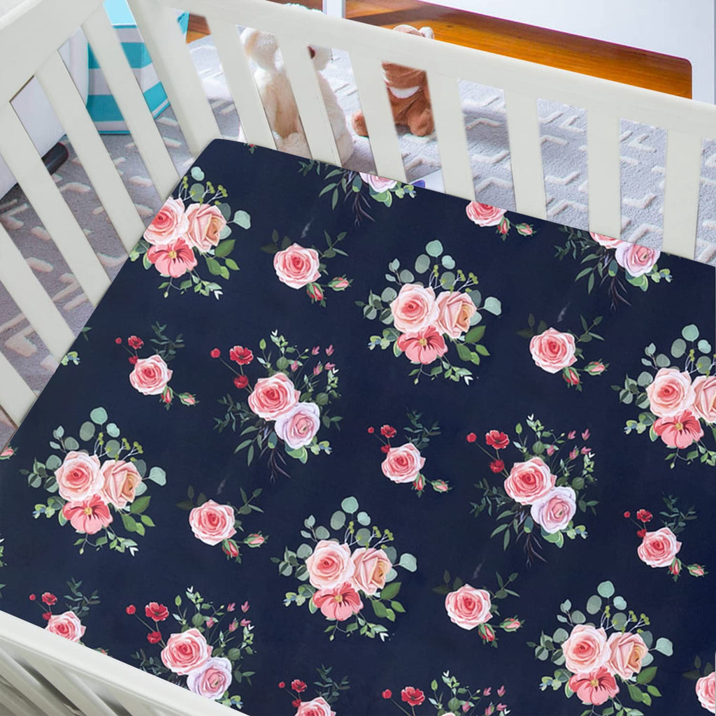 3 Pack Soft Crib Sheets 28'' X 52'' Microfiber Y26254