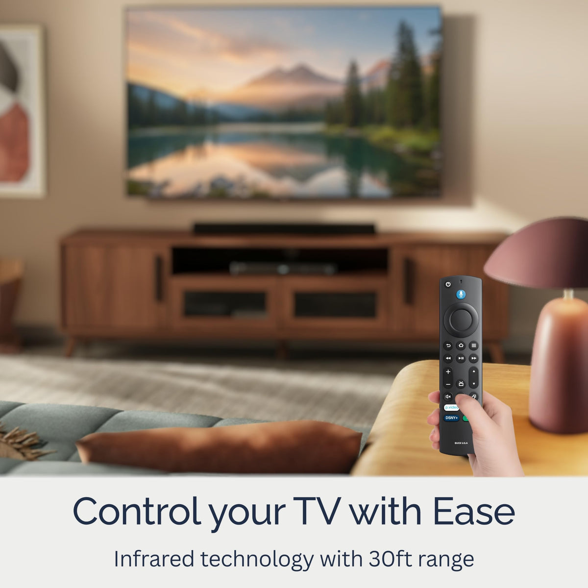 Replacement Voice Remote for Smart TVs, 1 Pack B807996