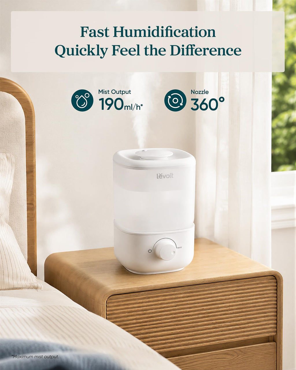 Top Fill Humidifier 2.5L T717
