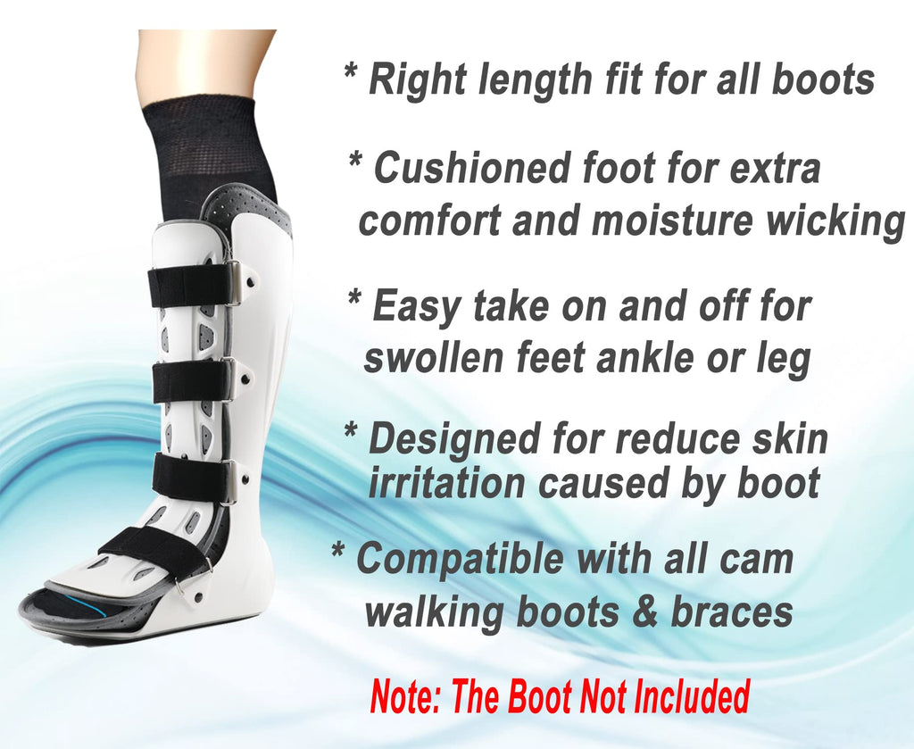 2 Pairs Replacement Sock Liner for Walking Boot J41162