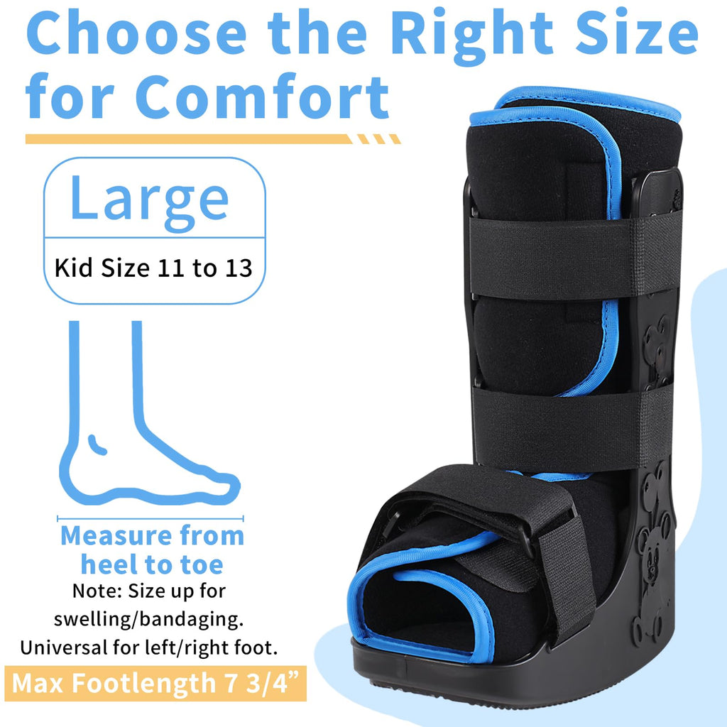 Lightweight Adjustable Pediatric Walking Boot J833421