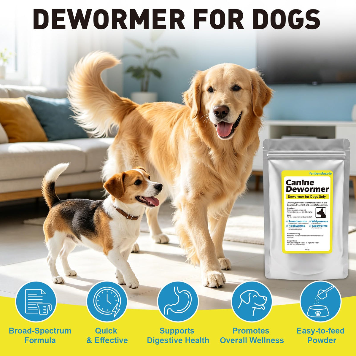 Dewormer for Dogs 100g Q130779
