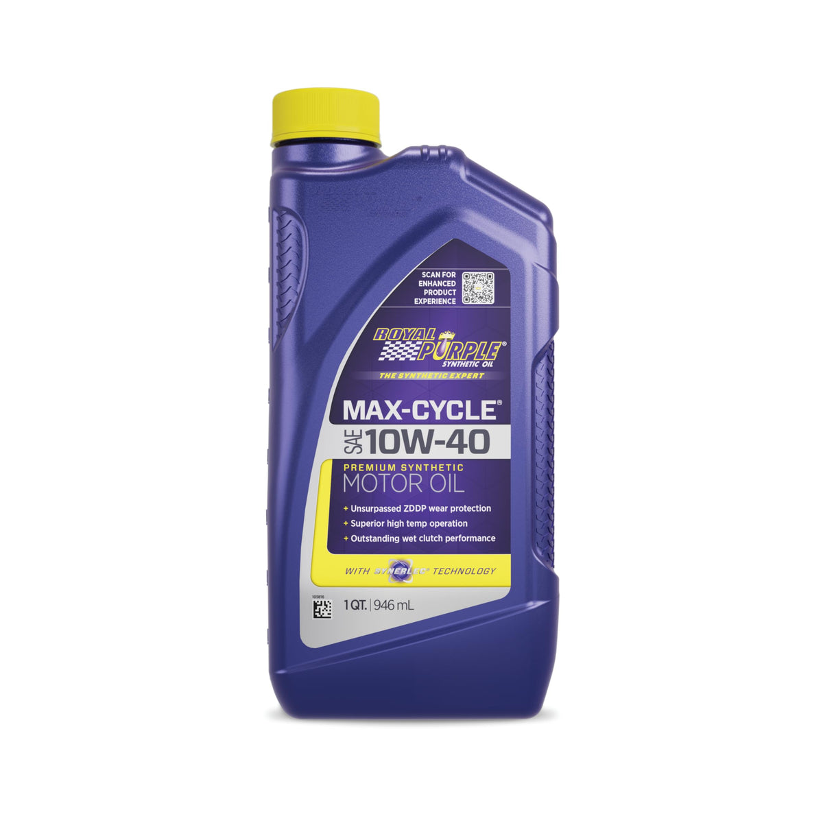 10W-40 High Performance Synthetic Motorcycle Oil 1 Quart Case of 6 I86118