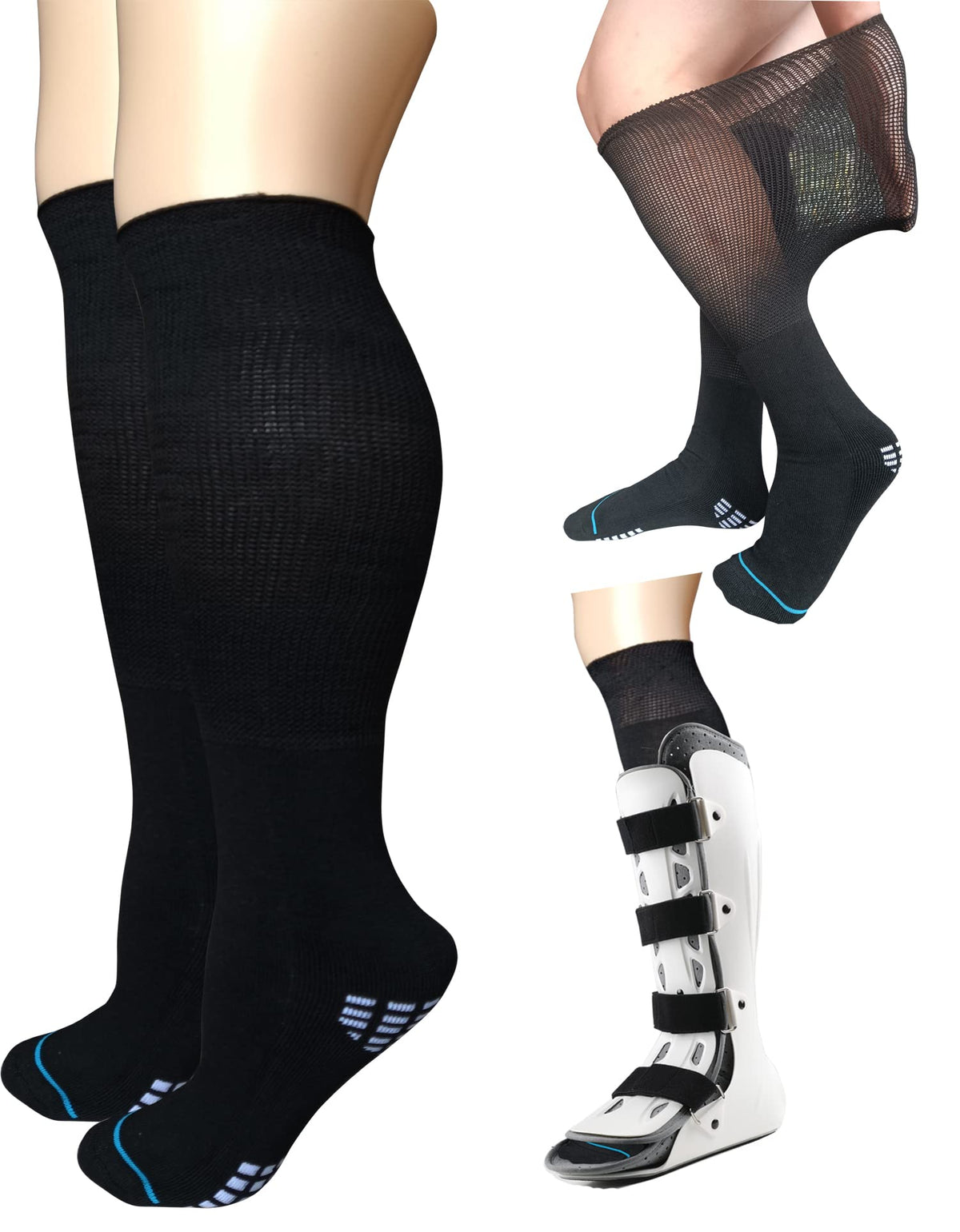 2 Pairs Replacement Sock Liner for Walking Boot J41162